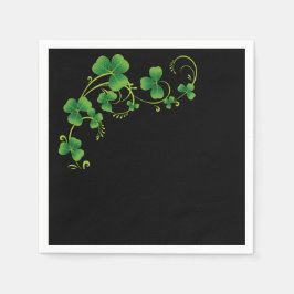 St. Patrick's Day Sham Rock Serviette