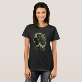 St Patricks Day Shamrock Irisch T-Shirt (Vorne ganz)