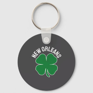 St. Patrick's Day Shamrock New Orleans La Irisch M Schlüsselanhänger
