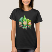 St Patricks Day Shamrock Shirt Three Gnomes St Pat (Vorderseite)