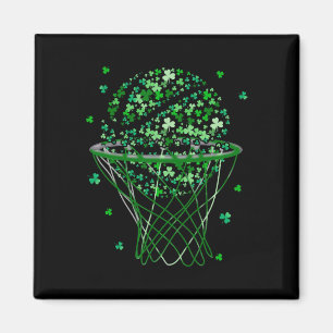 St Patricks Day Shamrock Sketll Saint Paddys Kinde Magnet