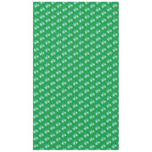 St. Patrick's Day Shamrock Tablecloth Tischdecke (Vorderseite)