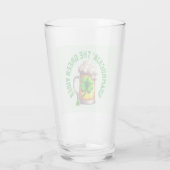 St. Patrick's Day Shamrockin' the Green Vibes Glas (Rückseite)