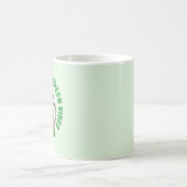 St. Patrick's Day Shamrockin' the Green Vibes Kaffeetasse (Mittel)