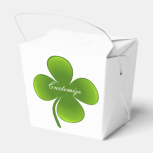 St. Patrick's Day Shamrocks Thunder_Cove Geschenkschachtel