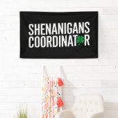 St. Patrick's Day Shenanigan Coordinator Banner (Insitu)