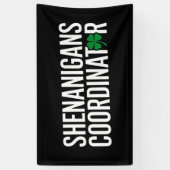 St. Patrick's Day Shenanigan Coordinator Banner (Vertikal)