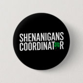 St. Patrick's Day Shenanigan Coordinator Button (Vorderseite)