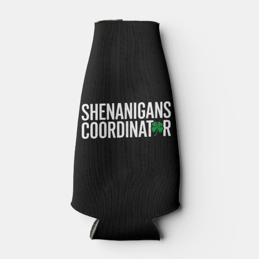 St. Patrick's Day Shenanigan Coordinator Flaschenkühler (Vorderseite)