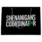 St. Patrick's Day Shenanigan Coordinator Große Geschenktüte (Vorderseite)