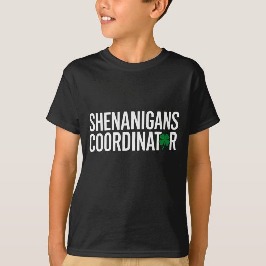 St. Patrick's Day Shenanigan Coordinator T-Shirt (Vorderseite)