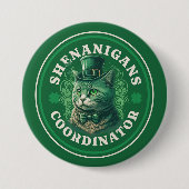 St. Patrick's Day Shenanigans Coordinator Button (Vorderseite)