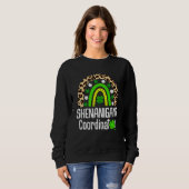 St Patricks Day Shenanigans Coordinator Cute Rainb Sweatshirt (Vorne ganz)