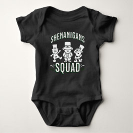 ST PATRICK'S DAY - SHENANIGANS SQUAD BABY STRAMPLER
