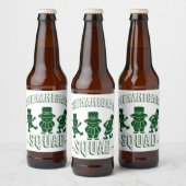 ST PATRICK'S DAY - SHENANIGANS SQUAD BIERFLASCHENETIKETT (Flaschen)