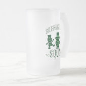 ST PATRICK'S DAY - SHENANIGANS SQUAD MATTGLAS BIERGLAS (VorderseiteRechts)