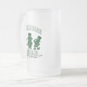 ST PATRICK'S DAY - SHENANIGANS SQUAD MATTGLAS BIERGLAS (Vorderseite Links)