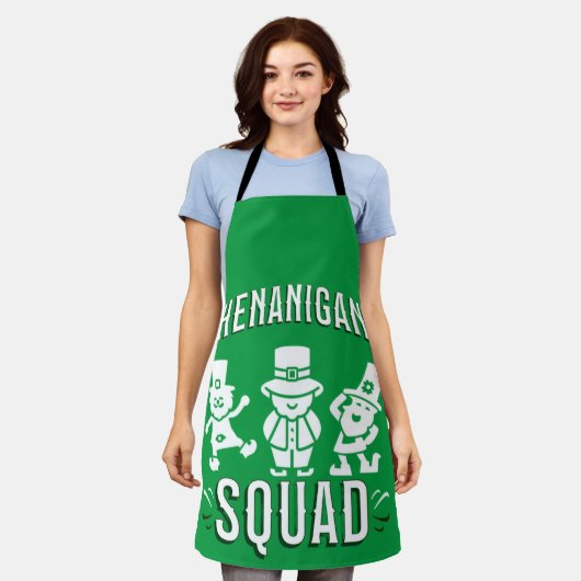 ST PATRICK'S DAY - SHENANIGANS SQUAD SCHÜRZE (Getragen)