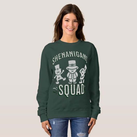 ST PATRICK'S DAY - SHENANIGANS SQUAD SWEATSHIRT (Vorne ganz)