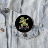 St Patricks Day Shenanigator Dabbing Leprechaun Button (Beispiel)