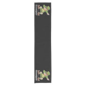 St Patricks Day Shenanigator Dabbing Leprechaun Kurzer Tischläufer (Vorderseite)