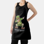 St Patricks Day Shenanigator Dabbing Leprechaun Schürze (InSitu)