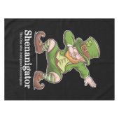 St Patricks Day Shenanigator Dabbing Leprechaun Tischdecke (Vorderseite (Horizontal))