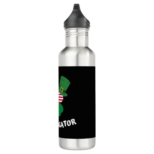 St. Patrick's Day Shenanigator Edelstahlflasche (Rechts)
