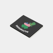 St. Patrick's Day Shenanigator Post-it Klebezettel (angewinkelt)