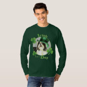 St. Patrick's Day Shih Tzu T-Shirt (Vorne ganz)