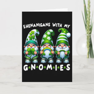 St. Patricks Day Shirt Damen - Shenanigans mit mei Karte