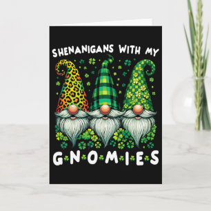 St Patricks Day Shirt Damen - Shenanigans mit mein Karte