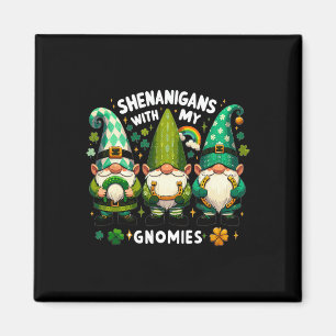 St Patricks Day Shirt Frauen - Shenanigans mit mei Magnet