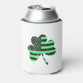 St Patricks Day Shirt | Irish American Flag Dosenkühler (Kanne Rückseite)