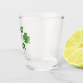 St Patrick's Day Shot O' Luck Clover Schnapsglas (Rechts)