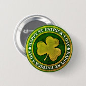 St. Patrick's Day Siegel Button (Vorne & Hinten)