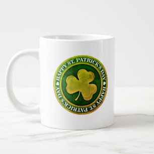 St. Patrick's Day Siegel Jumbo-Tasse