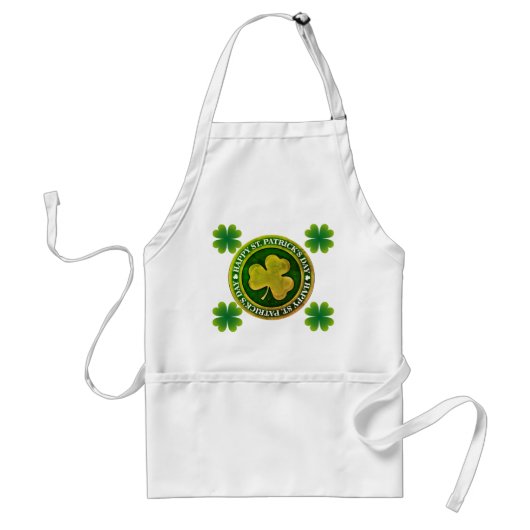 St. Patrick's Day Siegel Schürze (Vorne)