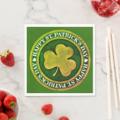St. Patrick's Day Siegel Serviette (Beispiel)