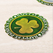 St. Patrick's Day Siegel Untersetzer (angewinkelt)