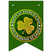 St. Patrick's Day Siegel Wimpelkette (Zweite Fahne)
