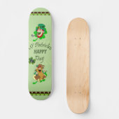 St. Patrick's Day Skateboard (Vorderseite)