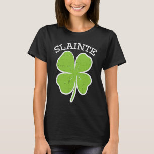 St Patricks Day Slainte Kleeblatt Saint Irish Men T-Shirt