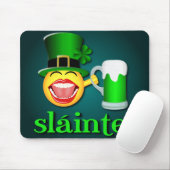 St Patrick's Day Sláinte Mousepad (Mit Mouse)