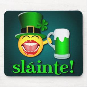 St. Patrick's Day Sláinte Mousepad