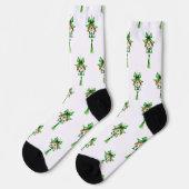 St. Patrick's Day Socken (Linkes Detail)