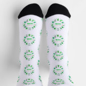 St. Patrick's Day Socken (Oben)