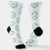 St. Patrick's Day Socken (Gewinkelt)