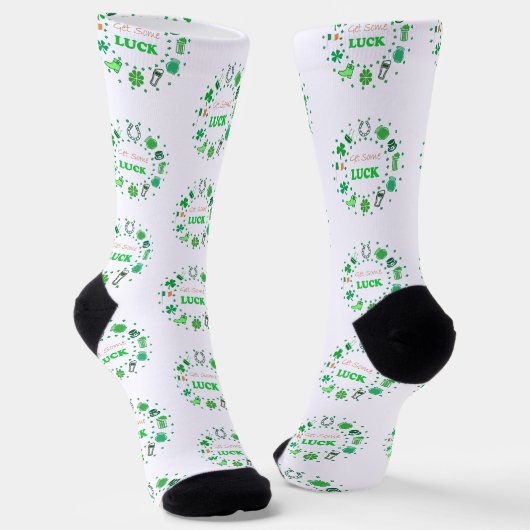 St. Patrick's Day Socken (Gewinkelt)