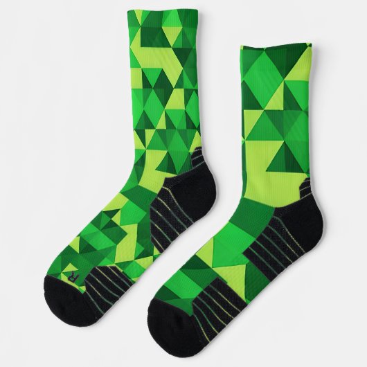 St Patrick's Day Socken (Links)